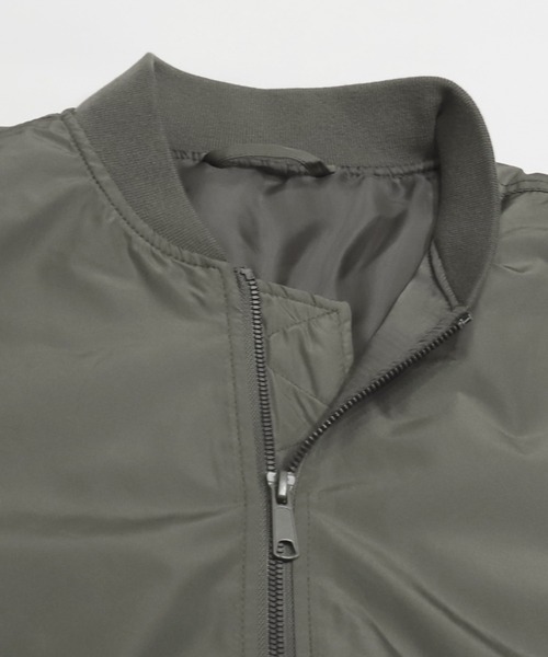 coca（coca）（コカ）の「SORONA機能中綿MA-1（MA-1・メンズ・ブラック/カーキ/ネイビー/チャコール・XL/M/L）」の18枚目の写真