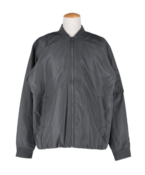 coca（coca）（コカ）の「SORONA機能中綿MA-1（MA-1・メンズ・ブラック/カーキ/ネイビー/チャコール・XL/M/L）」の21枚目の写真