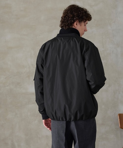 coca（coca）（コカ）の「SORONA機能中綿MA-1（MA-1・メンズ・ブラック/カーキ/ネイビー/チャコール・XL/M/L）」の5枚目の写真