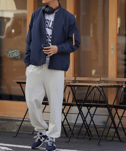 coca（coca）（コカ）の「SORONA機能中綿MA-1（MA-1・メンズ・ブラック/カーキ/ネイビー/チャコール・XL/M/L）」の11枚目の写真