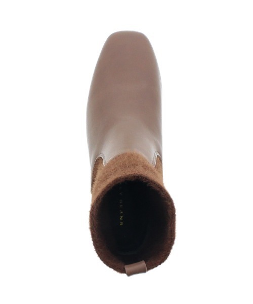 JELLY BEANS(ジェリービーンズ)の「モヘア調ニットコンビショートブーツ(217-40326)JELLY BEANS(ジェリービーンズ)(ブーツ・レディース・ブラック/アイボリー/ブラウン・S/M/L)」の11枚目の写真