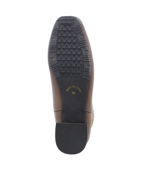 JELLY BEANS(ジェリービーンズ)の「モヘア調ニットコンビショートブーツ(217-40326)JELLY BEANS(ジェリービーンズ)(ブーツ・レディース・ブラック/アイボリー/ブラウン・S/M/L)」の4枚目の写真