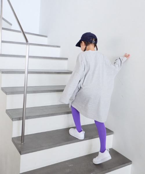 LOWRYS FARM（ローリーズファーム）の「カラータイツ　135769（タイツ/ストッキング・キッズ・パープル/レッド/ブルー・MEDIUM/LARGE）」の2枚目の写真