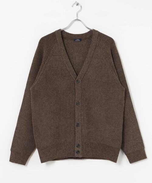 ITEMS URBANRESEARCH(アイテムズ アーバンリサーチ)の「マシンウォッシャブル マシュマロ ニット カーディガン(カーディガン/ボレロ・メンズ・ブラウン/ブラック/ブルー・MEDIUM/LARGE)」の17枚目の写真