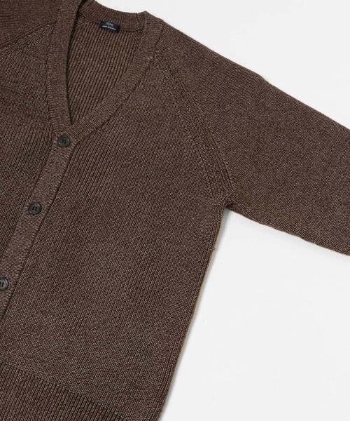ITEMS URBANRESEARCH(アイテムズ アーバンリサーチ)の「マシンウォッシャブル マシュマロ ニット カーディガン(カーディガン/ボレロ・メンズ・ブラウン/ブラック/ブルー・MEDIUM/LARGE)」の18枚目の写真