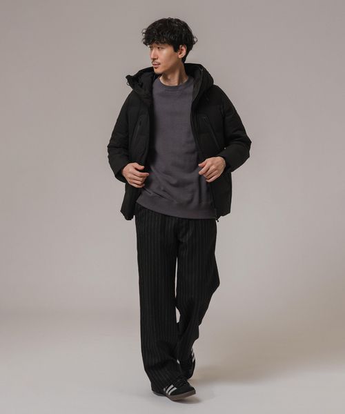 DESCENTE ALLTERRAIN（デサント　オルテライン）の「DESCENTE ALLTERRAIN 水沢ダウン MOUNTAINEER / マウンテニア（ダウンジャケット/コート・メンズ・ブラック・MEDIUM/LARGE/X-LARGE）」の3枚目の写真