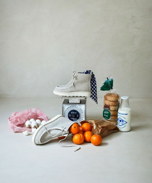 studio CLIP（スタディオクリップ）の「【kazumiさんコラボ】撥水モカシンショートブーツ（ブーツ・レディース・ライトグレー/ベージュ/ブラック・L/M）」の9枚目の写真