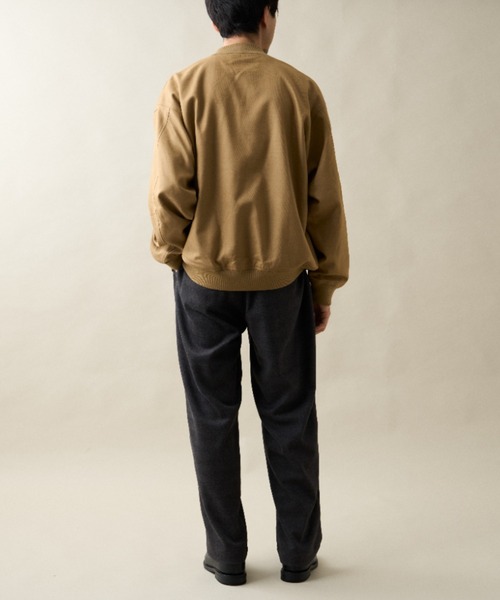 CIAOPANIC TYPY（チャオパニックティピー）の「ウールライクフラノワイドスラックス（スラックス・メンズ・ブラウン/ネイビー/ベージュ/チャコールグレー・LARGE/MEDIUM）」の11枚目の写真