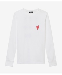 AEAE プリント長袖Tシャツ ホワイト - メルカリ
