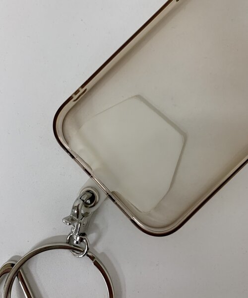Kastane（カスタネ）の「【WEB限定】スマホショルダーストラップ（スマホグッズ・レディース・ブラック/アイボリー/シルバー・FREE）」の6枚目の写真