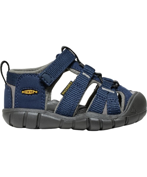 KEEN(キーン)の「SEACAMP II CNX / シーキャンプ ツー シーエヌエックス / キッズ サンダル(サンダル・キッズ・ネイビー・11.5cm/12.5cm/13.5cm/14.5cm)」の1枚目の写真