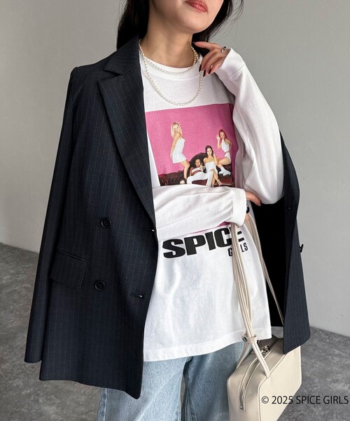 fredy emue（フレディエミュ）の「【GOOD ROCK SPEED/グッドロックスピード】SPICE GIRLSロンTシャツ（Tシャツ/カットソー・レディース・オフホワイト・38）」の4枚目の写真