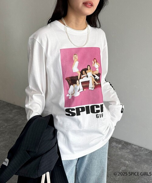 fredy emue（フレディエミュ）の「【GOOD ROCK SPEED/グッドロックスピード】SPICE GIRLSロンTシャツ（Tシャツ/カットソー・レディース・オフホワイト・38）」の6枚目の写真