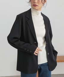 n'OrLABEL | 【セットアップ対応】『袖タックシングルテーラードジャケット』(テーラードジャケット)