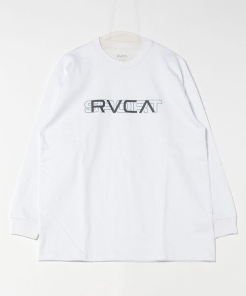 RVCA(ルーカ)の「RVCA レディース RVCA SPORT LS TEE ロンT/ルーカロゴメンズライクシルエット長袖ロンT(Tシャツ/カットソー・レディース・ブラック系その他/カーキ/ホワイト・SMALL/LARGE/MEDIUM)」の2枚目の写真