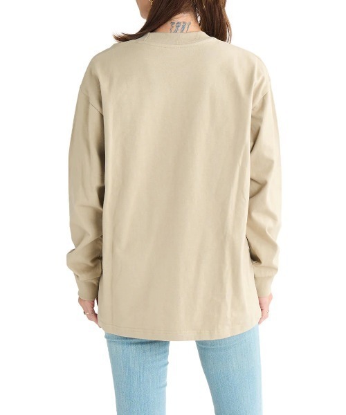 RVCA(ルーカ)の「RVCA レディース RVCA SPORT LS TEE ロンT/ルーカロゴメンズライクシルエット長袖ロンT(Tシャツ/カットソー・レディース・ブラック系その他/カーキ/ホワイト・SMALL/LARGE/MEDIUM)」の6枚目の写真