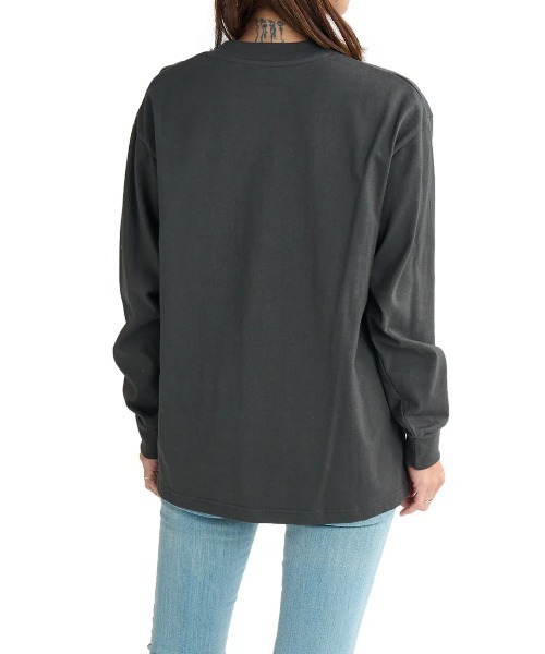 RVCA(ルーカ)の「RVCA レディース RVCA SPORT LS TEE ロンT/ルーカロゴメンズライクシルエット長袖ロンT(Tシャツ/カットソー・レディース・ブラック系その他/カーキ/ホワイト・SMALL/LARGE/MEDIUM)」の9枚目の写真