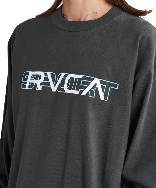 RVCA(ルーカ)の「RVCA レディース RVCA SPORT LS TEE ロンT/ルーカロゴメンズライクシルエット長袖ロンT(Tシャツ/カットソー・レディース・ブラック系その他/カーキ/ホワイト・SMALL/LARGE/MEDIUM)」の10枚目の写真