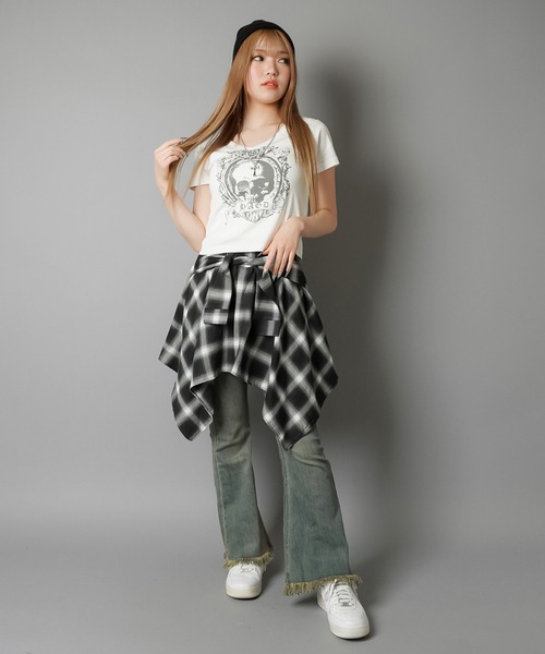 SPINNS（スピンズ）の「メタルネックレス/クロス（ネックレス・レディース・シルバー・ONESIZE）」の7枚目の写真