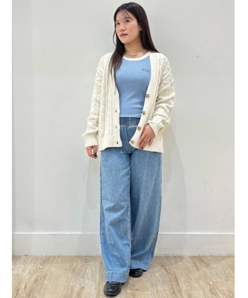   ロゴバンド リブコットン クロップド Tシャツ GAP｜(W)リブ クロップド GAPロゴTシャツ | Rakuten Fashion