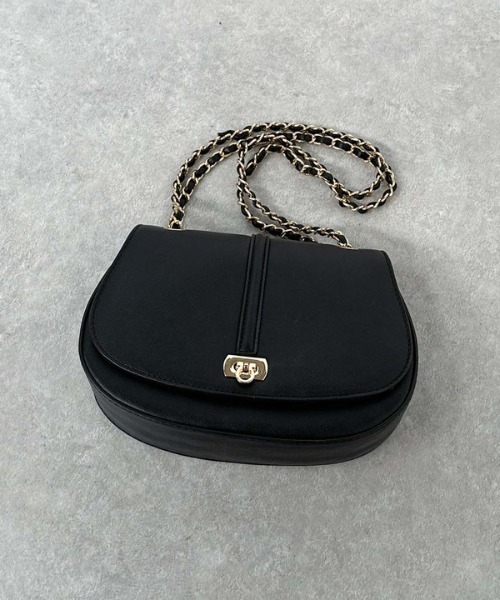 archives(アルシーヴ)の「ラウンドフラップショルダーバッグ(ショルダーバッグ・レディース・グレー/アイボリー/ブラック・FREE)」の15枚目の写真