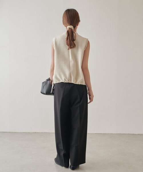 Lui's（ルイス）の「ツイードジレ（ベスト・レディース・ホワイト/ブラック/ブラック系その他2・FREE）」の14枚目の写真