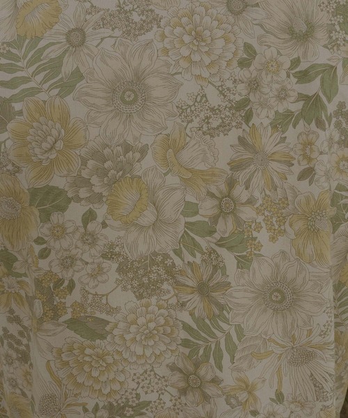 ms5963-ビンテージオーバーダイフラワーブロードシャツ（シャツ/ブラウス）｜CAMBIO（カンビオ）