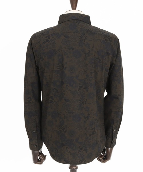 ms5963-ビンテージオーバーダイフラワーブロードシャツ（シャツ/ブラウス）｜CAMBIO（カンビオ）