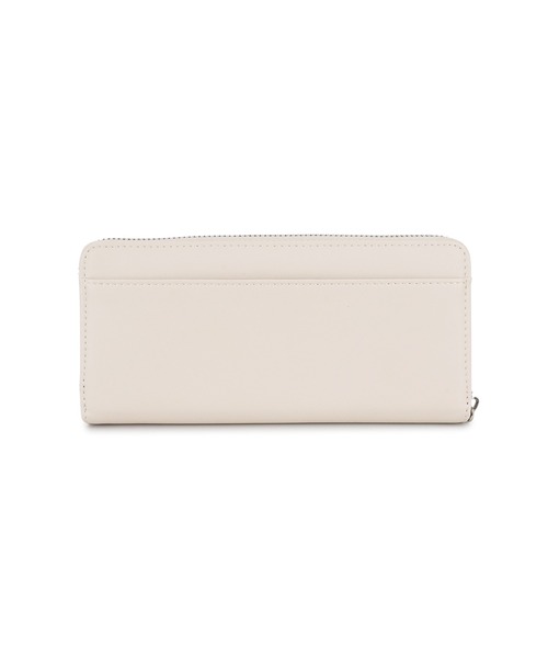 MURUA(ムルーア)の「MURUA(ムルーア) ラウンドファスナー長財布 MR-W1331 ギャザーチャーム(財布・レディース・ブラック/ベージュ/ブルー・FREE)」の8枚目の写真