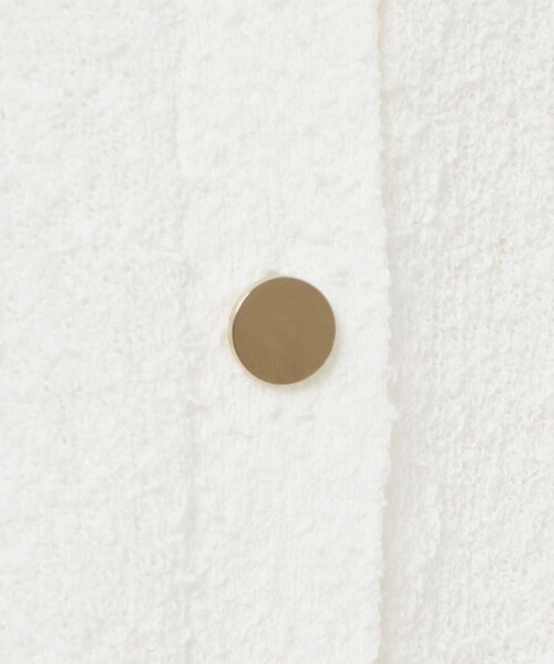 ANAYI（アナイ）の「ネップスムースクルーネックカーディガン（カーディガン/ボレロ・レディース・レッド/ホワイト/ネイビー・38/36）」の16枚目の写真