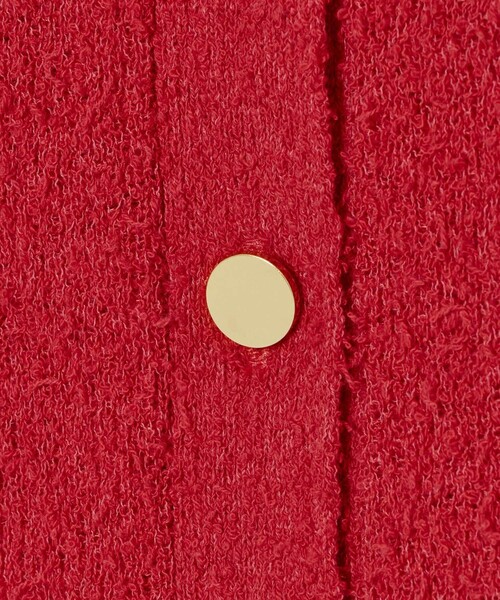 ANAYI（アナイ）の「ネップスムースクルーネックカーディガン（カーディガン/ボレロ・レディース・レッド/ホワイト/ネイビー・38/36）」の20枚目の写真