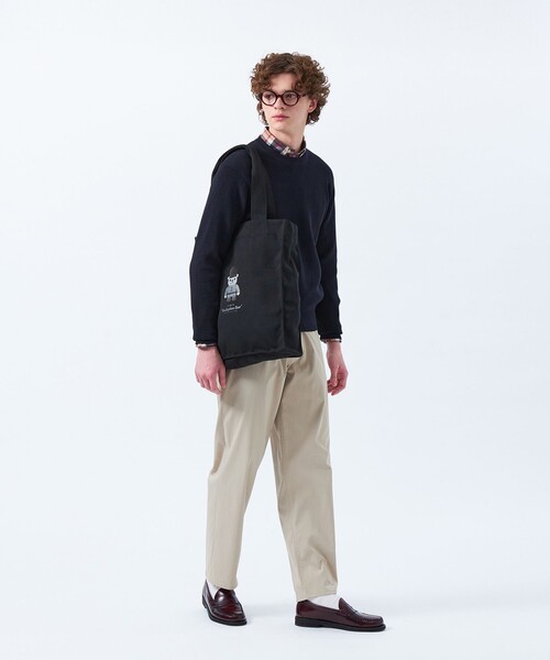 MACKINTOSH PHILOSOPHY（ﾏｯｷﾝﾄｯｼｭ ﾌｨﾛｿﾌｨｰ）の「片畦プレーティング クルーネックプルオーバーニット（ニット/セーター・メンズ・ブルー系その他3/ダークネイビー/ベージュ系その他/オレンジ系その他2・38/40）」の7枚目の写真