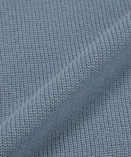 MACKINTOSH PHILOSOPHY（ﾏｯｷﾝﾄｯｼｭ ﾌｨﾛｿﾌｨｰ）の「片畦プレーティング クルーネックプルオーバーニット（ニット/セーター・メンズ・ブルー系その他3/ダークネイビー/ベージュ系その他/オレンジ系その他2・38/40）」の14枚目の写真