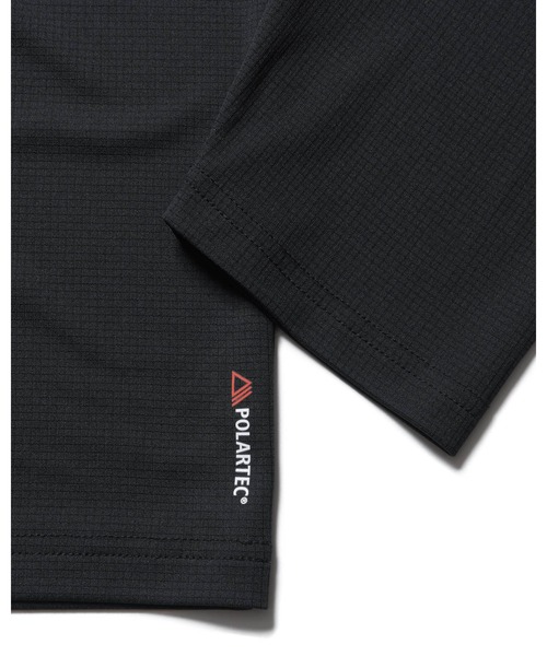 新品未使用 Bristol ブリストル L/S トレーニングトップ ブラックL POLARTEC POWER DRY L/S TRAINING TOP(Tシャツ/カットソー