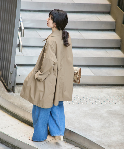 Mackintosh(マッキントッシュ)の「《別注》【MACKINTOSH/マッキントッシュ】HUMBIE_EX:コート(ステンカラーコート・レディース・ネイビー/ブラック・4/6/8)」の10枚目の写真