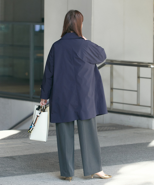 Mackintosh(マッキントッシュ)の「《別注》【MACKINTOSH/マッキントッシュ】HUMBIE_EX:コート(ステンカラーコート・レディース・ネイビー/ブラック・4/6/8)」の16枚目の写真