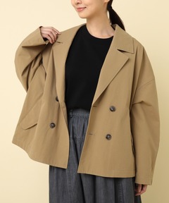 セール】ケープショートトレンチ（トレンチコート）｜Gready