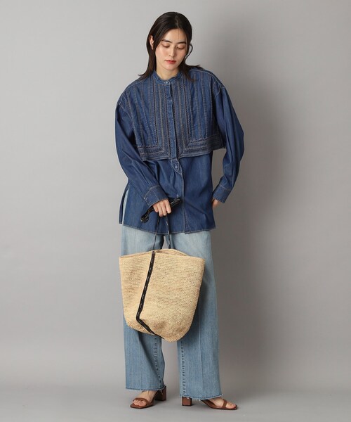 DRESSTERIOR（ドレステリア）の「MADE IN MADA（メイドインマダ）ALICE STITCH バッグ（ショルダーバッグ・レディース・ブラウン系・00）」の4枚目の写真