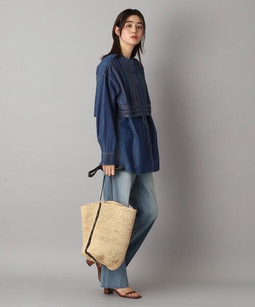 DRESSTERIOR（ドレステリア）の「MADE IN MADA（メイドインマダ）ALICE STITCH バッグ（ショルダーバッグ・レディース・ブラウン系・00）」の5枚目の写真