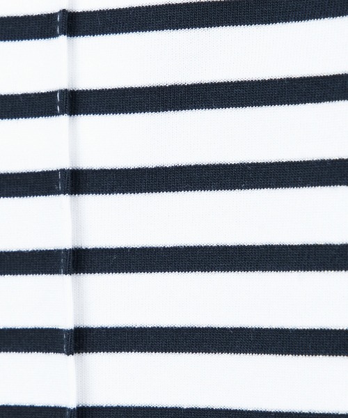 tシャツ 「marmors」border with glitter long t-shirt レディース MICA＆DEAL｜【marmors】border long t-shirt | Rakuten Fashion