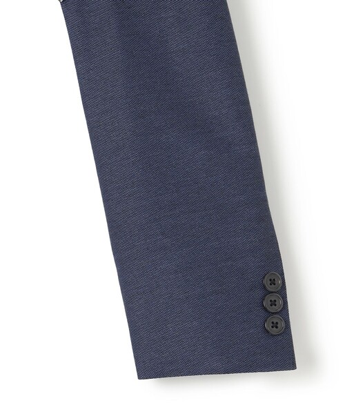 J.PRESS（ジェイプレス）の「【ストレッチ / 洗える / 吸水速乾/ 接触冷感】【J.PRESS-POOL WOOL】ジャージーセットアップ ジャケット_25年モデル（テーラードジャケット・メンズ・ネイビー系/ライトグレー系・SMALL/MEDIUM/LARGE/X-LARGE/BM/BL）」の20枚目の写真