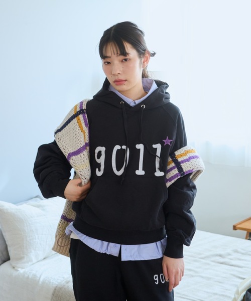 【最終値下げ】common gull products パーカー　ネイビー Ｍ common gull products. パーカー zip hoodie 25spring