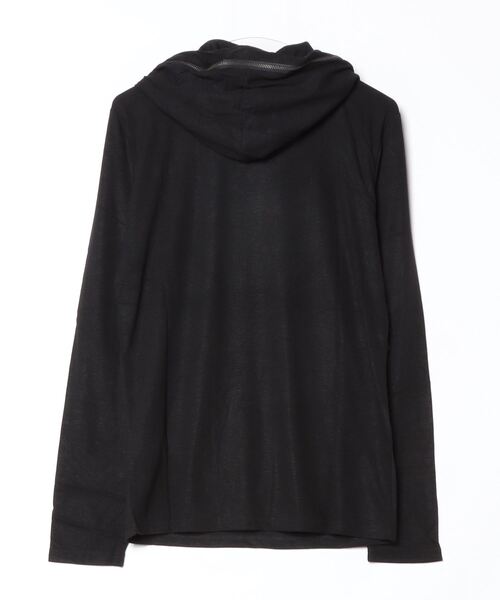 INNOCENT（イノセント）の「『Growth by Grail』ZIPデザインプルパーカー（パーカー・メンズ・ブラック/グレー/ホワイト・LARGE/MEDIUM）」の4枚目の写真