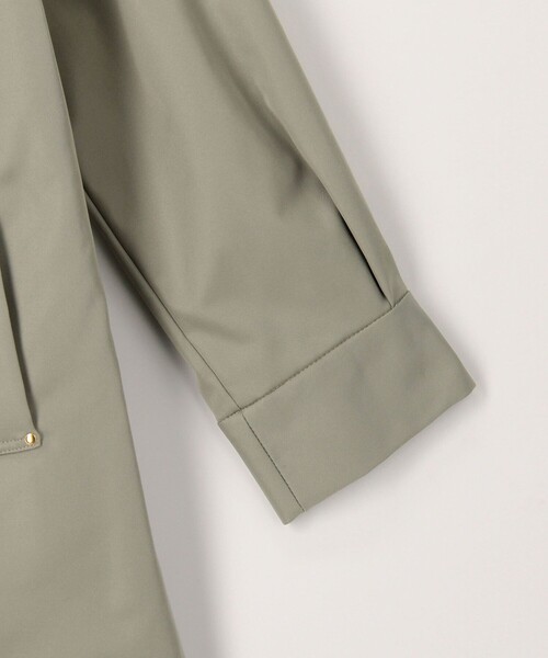 MICO COULIER(ミコクリエ)の「クリアツイルナチュラルストレッチライナー付きコート(その他アウター・レディース・ネイビー/ベージュ/オリーブ・38)」の6枚目の写真
