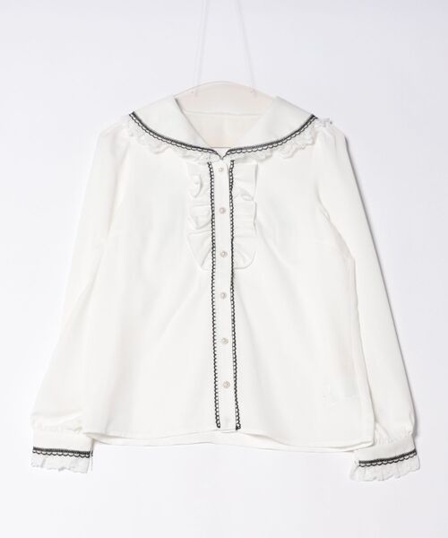 シークレットハニー Secret Honey レースアップうさ耳ブラウス （ハイショクホワイト） シークレットハニー Secret Honey レースアップうさ耳ブラウス