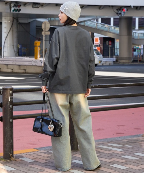 オーバーサイズフルーツグラフィックプリントTシャツ Cut