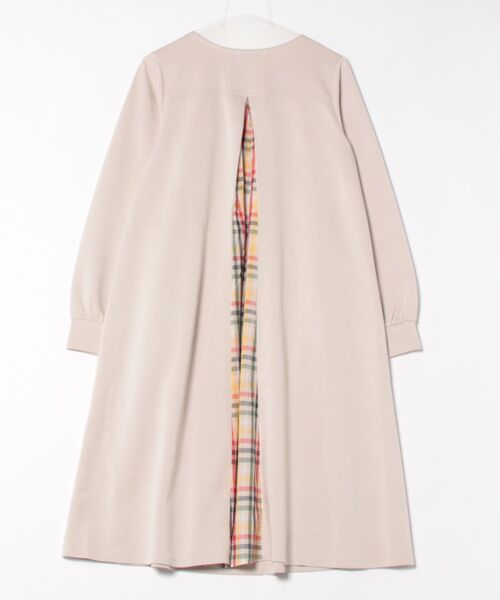 Arnold Palmer（アーノルドパーマー）の「バック パーマーチェック ワンピース（ワンピース・レディース・ネイビー/ライトベージュ/ブラック・L/M/S）」の4枚目の写真