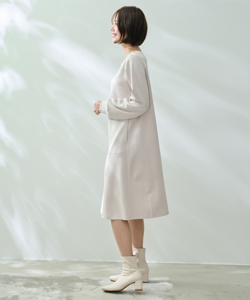 Arnold Palmer（アーノルドパーマー）の「バック パーマーチェック ワンピース（ワンピース・レディース・ネイビー/ライトベージュ/ブラック・L/M/S）」の15枚目の写真