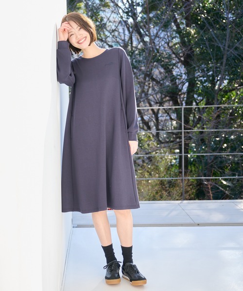 Arnold Palmer（アーノルドパーマー）の「バック パーマーチェック ワンピース（ワンピース・レディース・ネイビー/ライトベージュ/ブラック・L/M/S）」の12枚目の写真