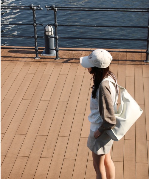 Scrap Book（スクラップブック）の「【NOTHING WRITTEN】PIBI LEATHER SHOULDER BAG（ショルダーバッグ・レディース・ブラック/ホワイト系その他・FREE）」の5枚目の写真